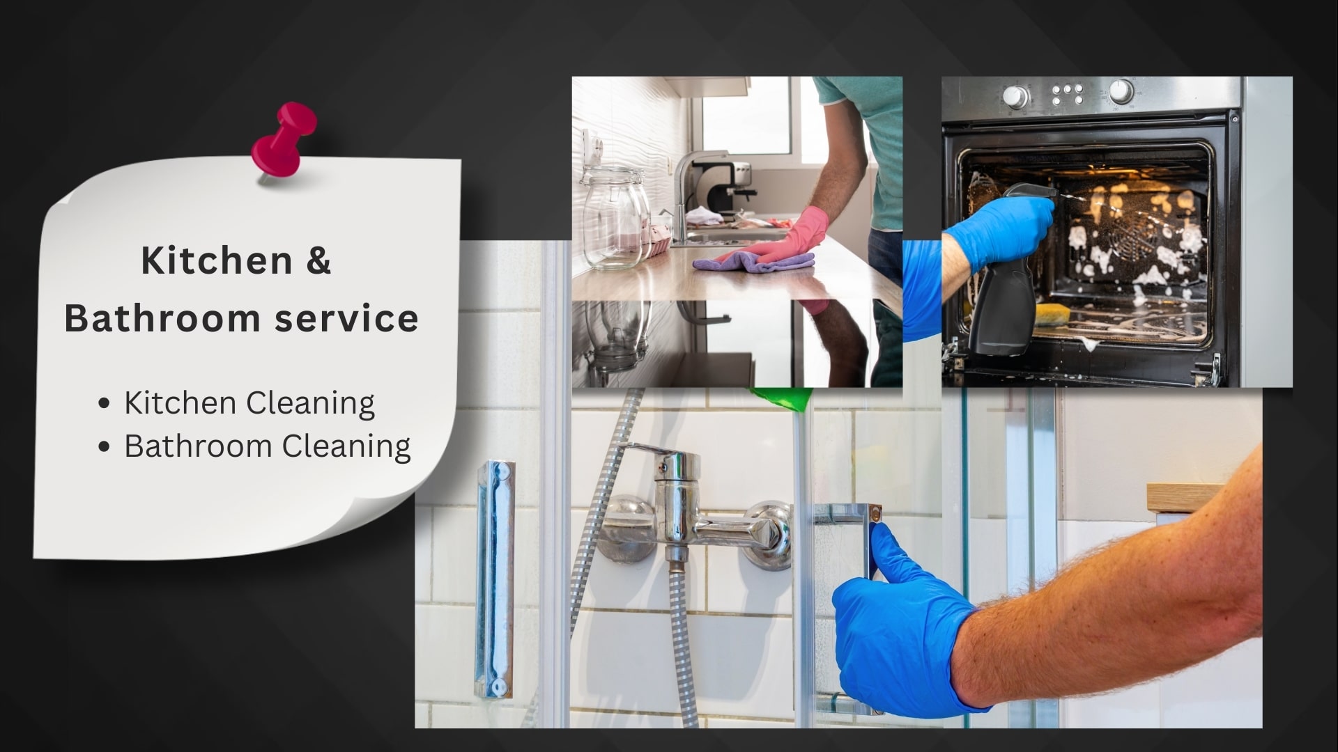 Professional kitchen and bathroom deep cleaning service in indore by The Classy