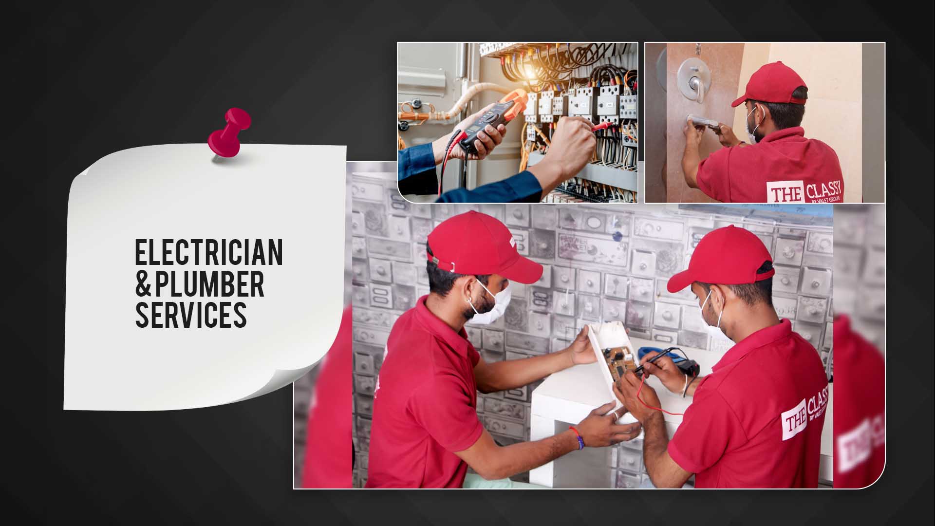 Electrician and plumber providing home repair services in indore