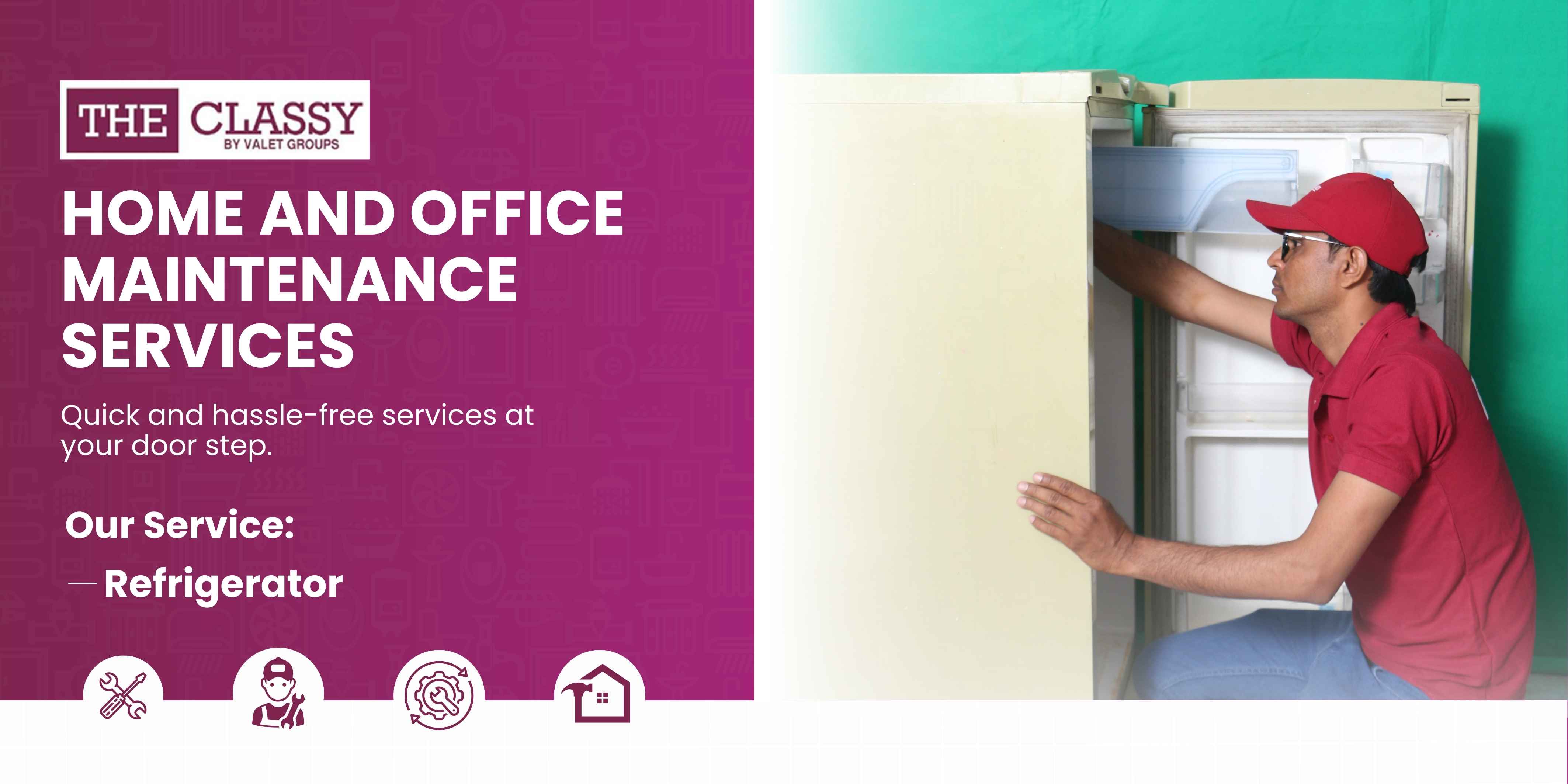 Refrigerator repair in indore with expert technicians at The Classy.